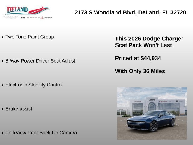 New 2026 Dodge Charger Scat Pack AWD/4WD image 7