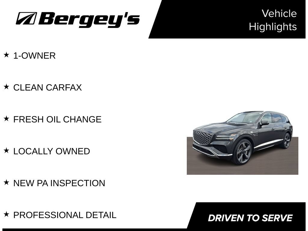 Used 2025 Genesis GV80 2.5T Prestige AWD/4WD image 4