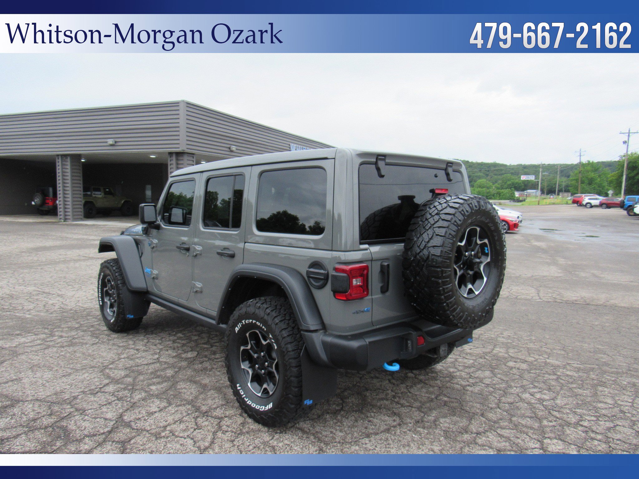 Used 2021 Jeep Wrangler Unlimited Rubicon 4xe w/ Steel Bumper Group AWD/4WD image 11