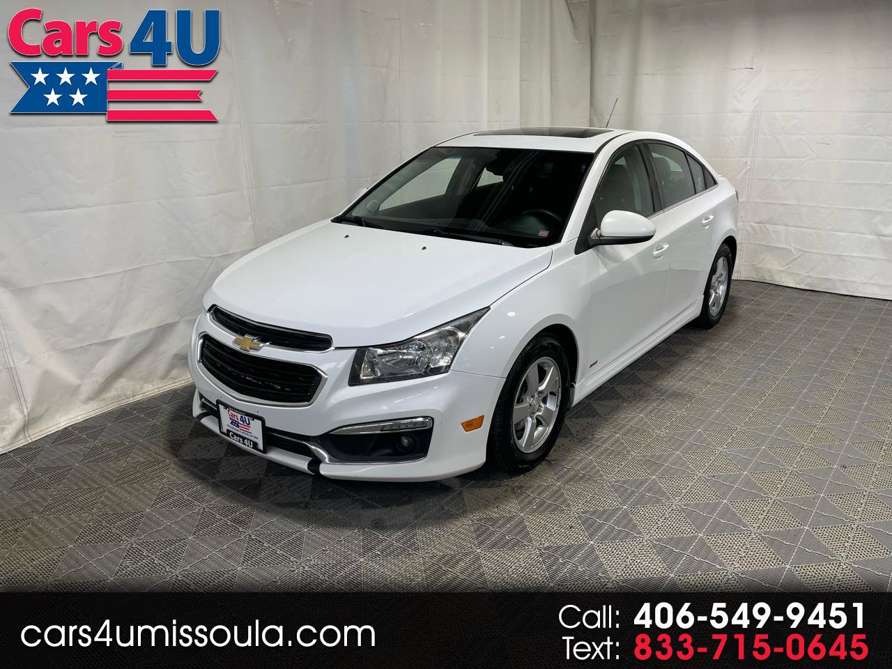 Used 2015 Chevrolet Cruze LT w/ Sun And Sound Package image 1