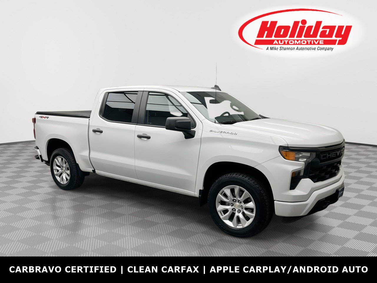Certified 2023 Chevrolet Silverado 1500 Custom AWD/4WD image 1