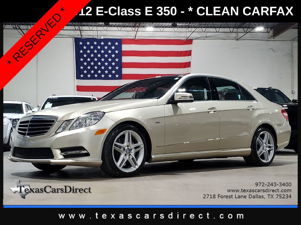 Used 2012 Mercedes-Benz E 350 Sedan