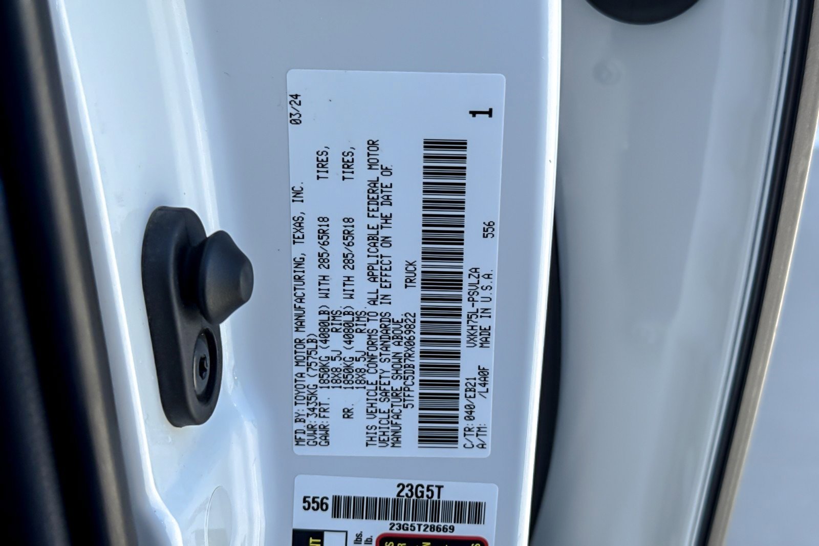 Used 2024 Toyota Tundra TRD Pro w/ TRD Pro Tow Package AWD/4WD image 26