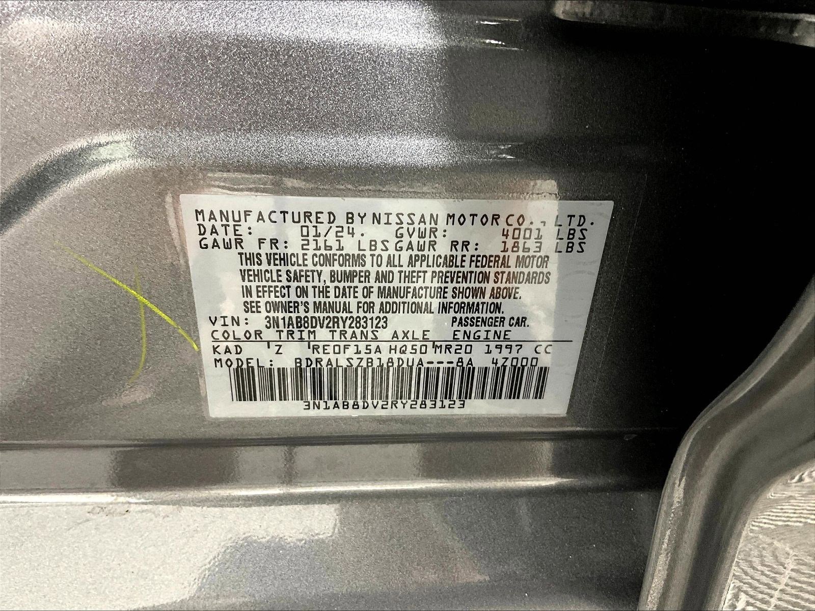 Certified 2024 Nissan Sentra SR w/ SR Premium Package FWD image 19