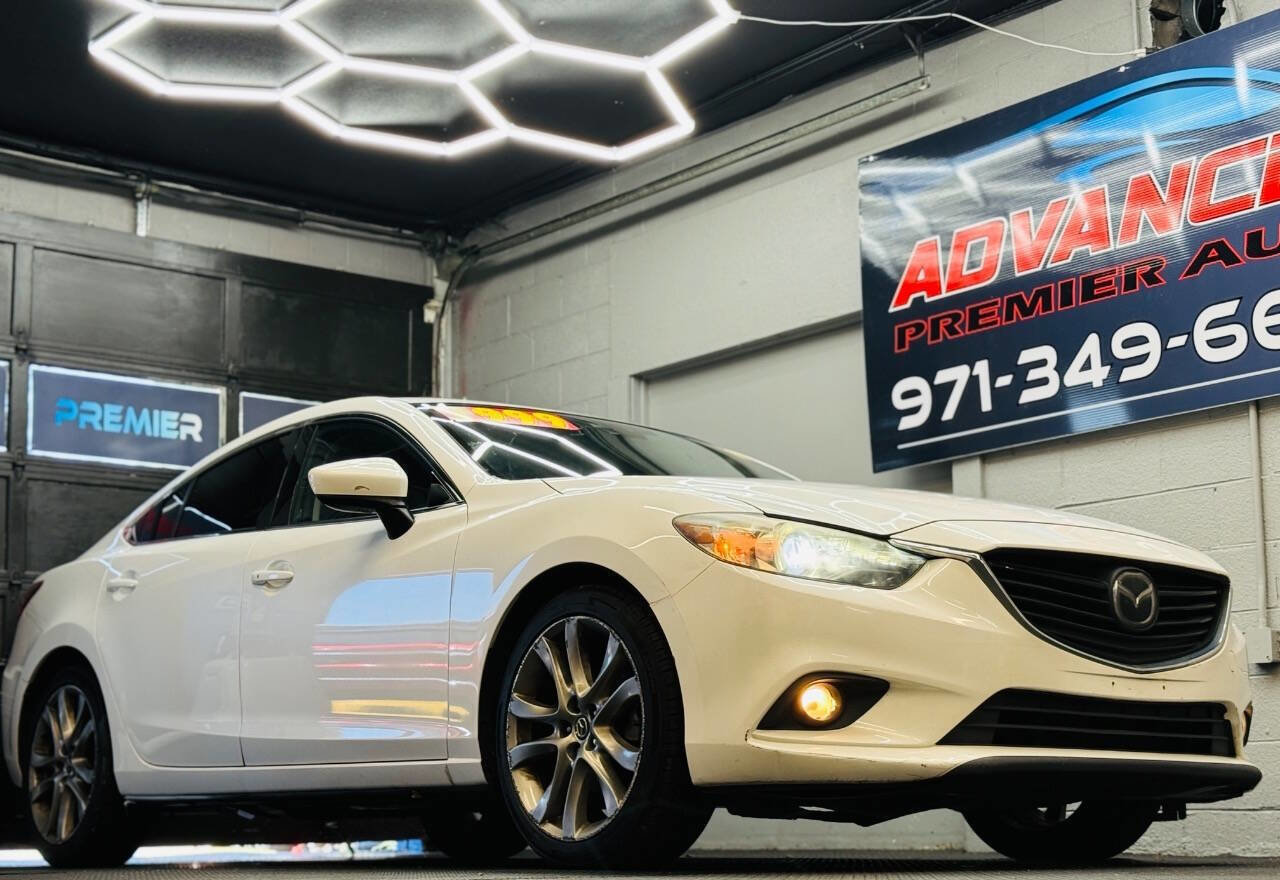 Used 2014 MAZDA MAZDA6 Grand Touring w/ MRCC + FOW Package FWD image 1