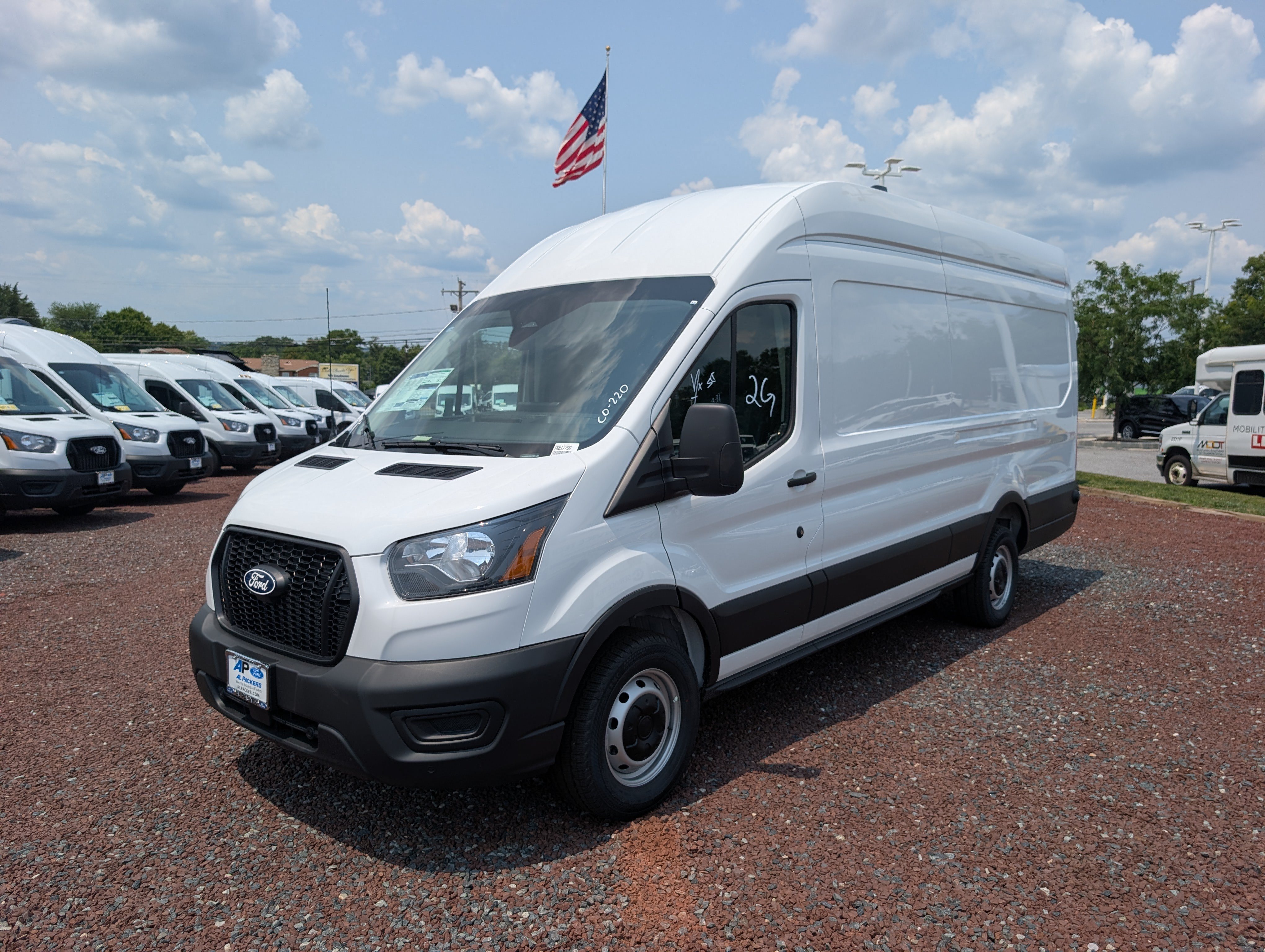 New 2026 Ford Transit 350 148 High Roof Extended w/ Load Area Protection Package RWD image 4