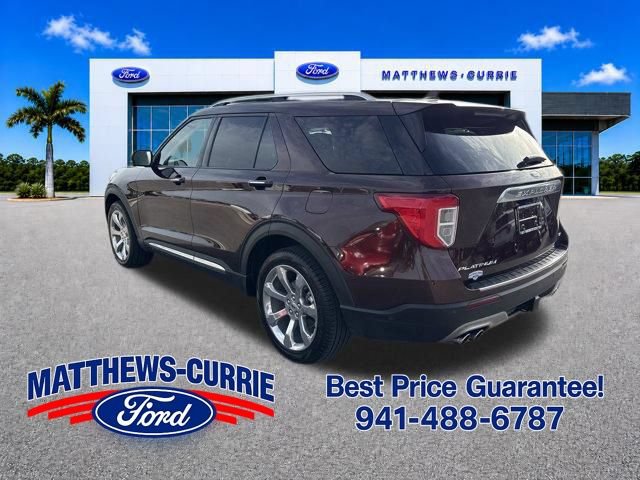 Certified 2020 Ford Explorer Platinum w/ Premium Technology Package AWD/4WD image 6