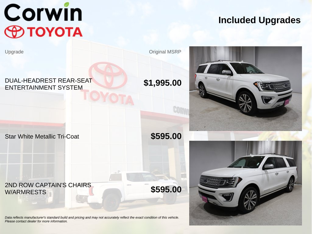 Used 2020 Ford Expedition Max Platinum AWD/4WD image 4
