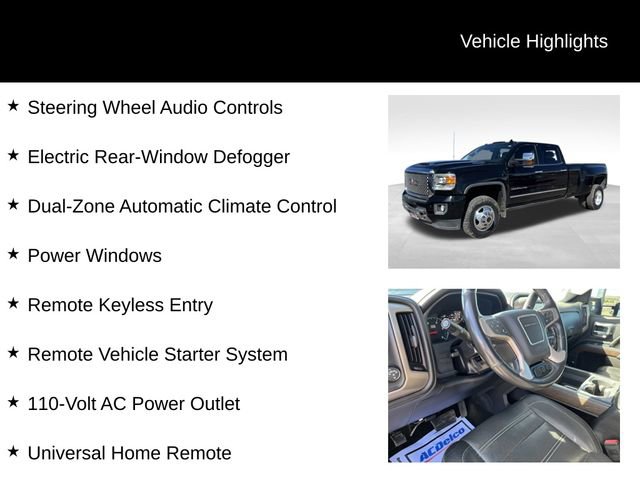Used 2017 GMC Sierra 3500 Denali w/ Duramax Plus Package image 15