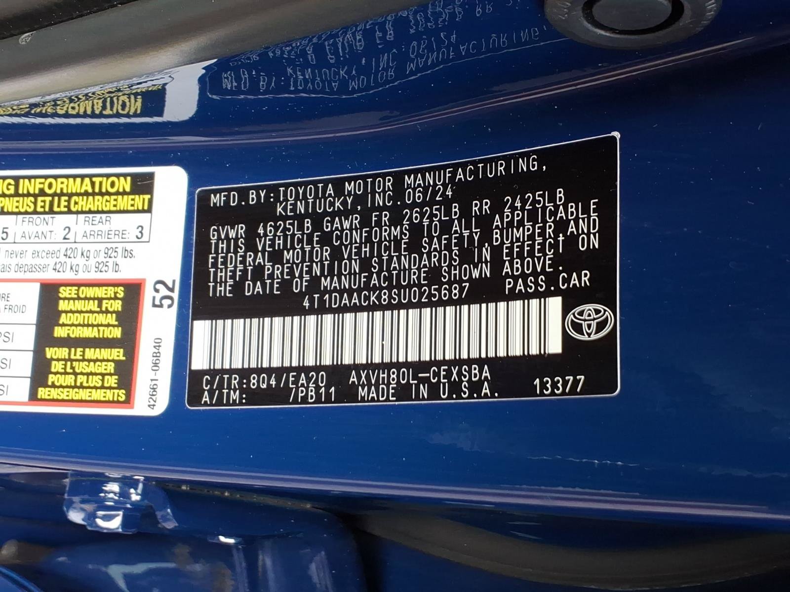 Used 2025 Toyota Camry SE FWD image 28