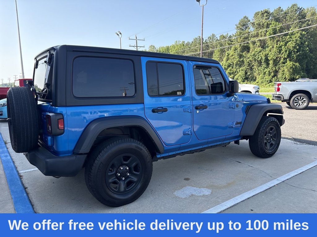 Used 2024 Jeep Wrangler Unlimited Sport AWD/4WD image 8
