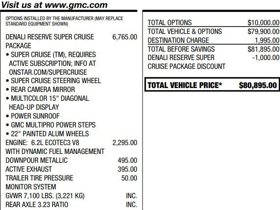 Used 2024 GMC Sierra 1500 Denali image 2