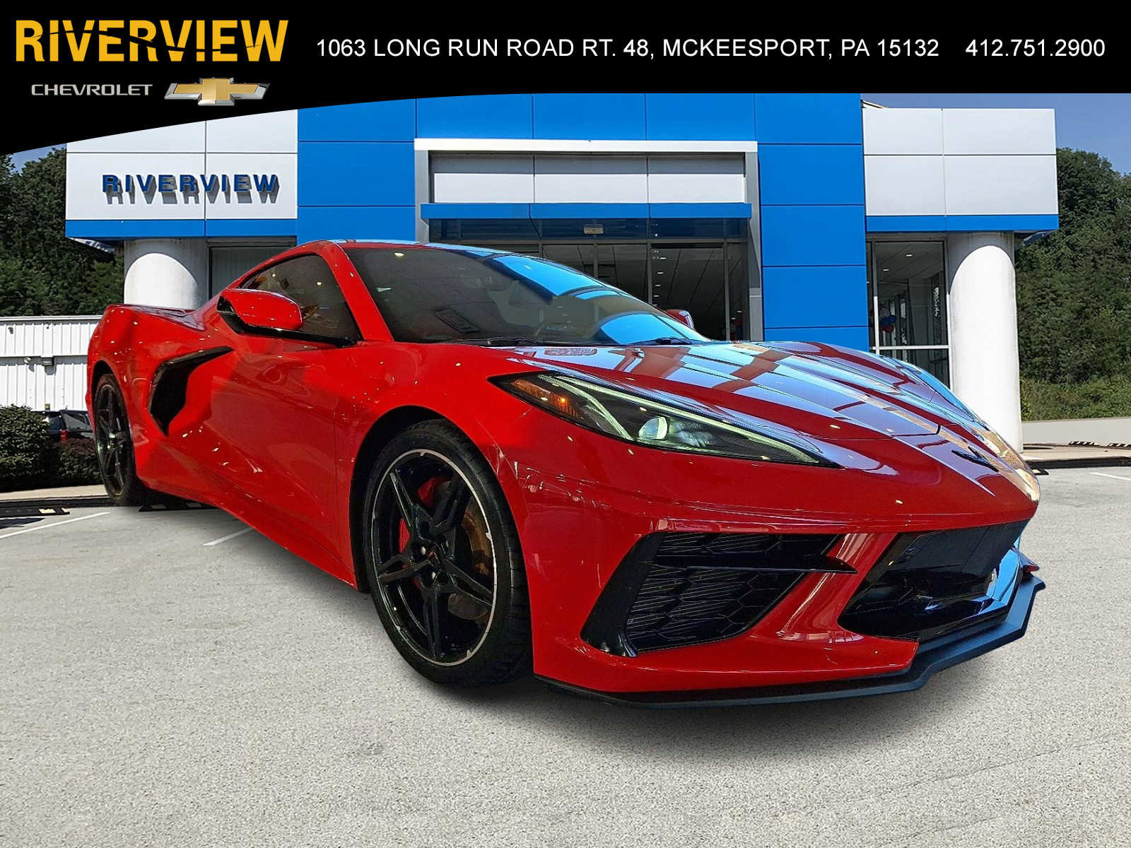 Used 2021 Chevrolet Corvette Stingray Preferred Cpe w/ Z51 Performance Package image 1