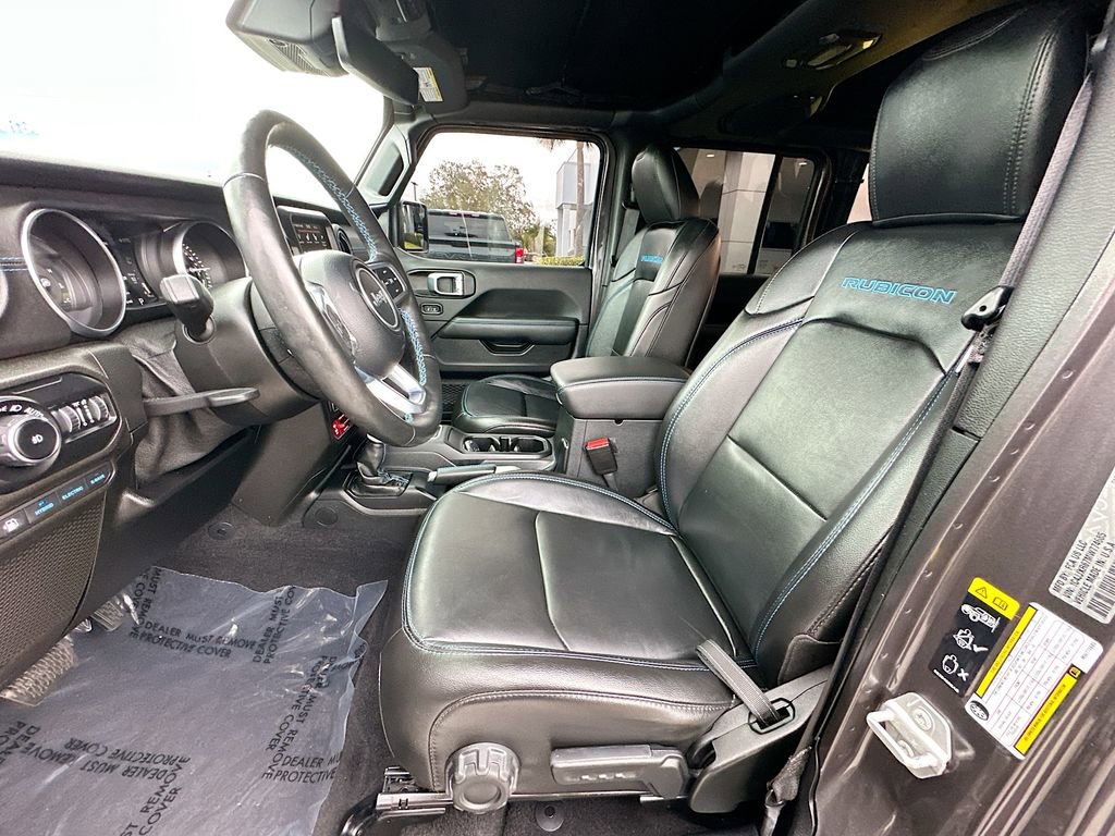 Used 2021 Jeep Wrangler Unlimited Rubicon 4xe w/ Steel Bumper Group image 21