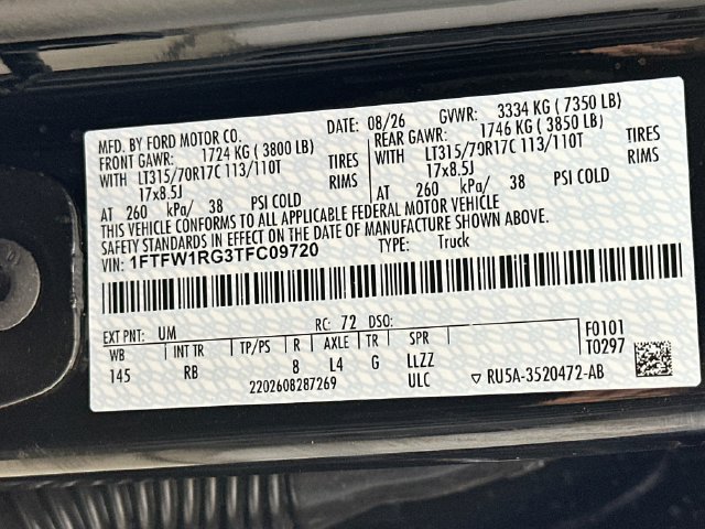 New 2026 Ford F150 Raptor AWD/4WD image 34