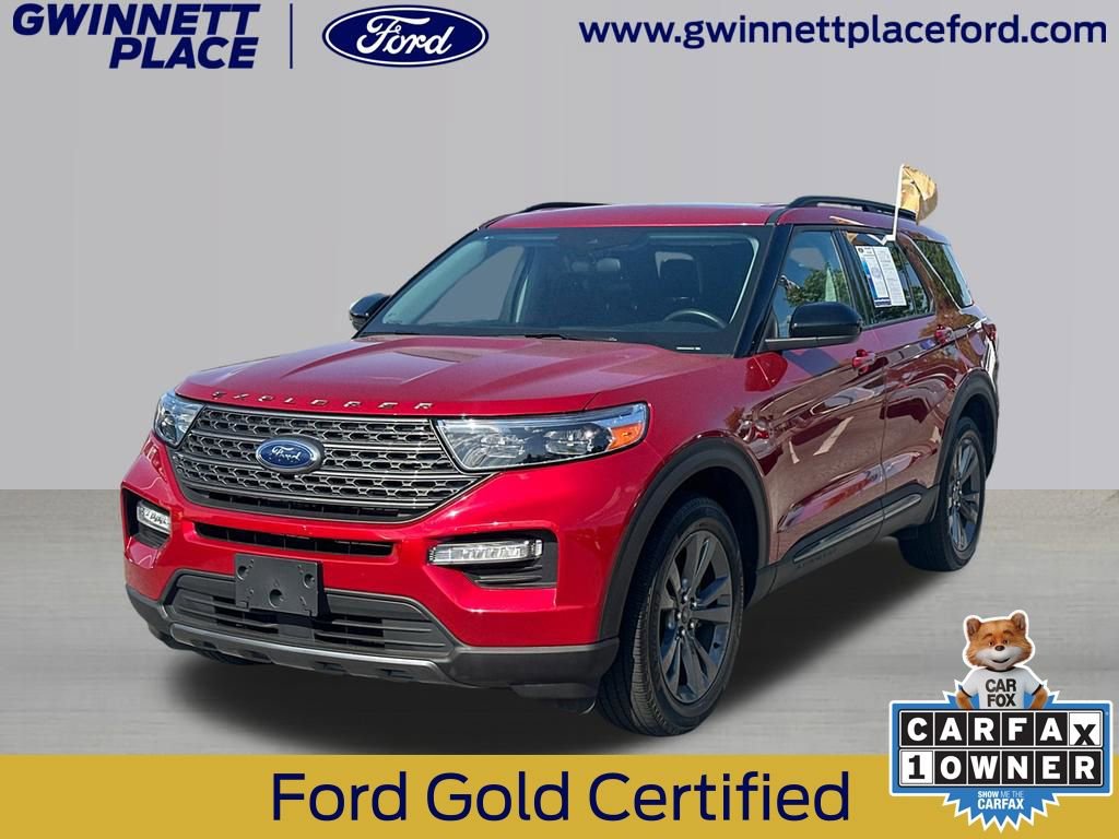 Certified 2023 Ford Explorer XLT w/ Equipment Group 202A AWD/4WD image 1