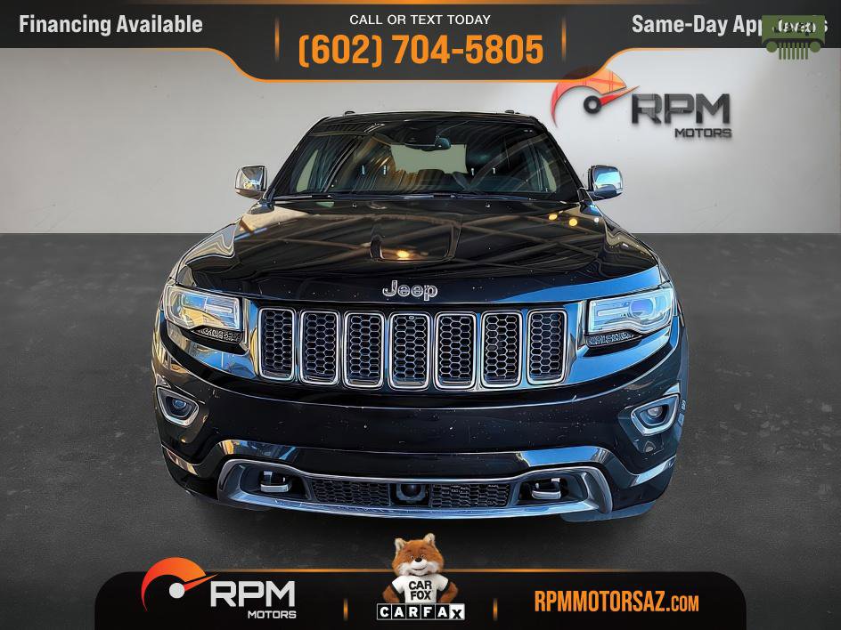 Used 2014 Jeep Grand Cherokee Overland w/ Advanced Technology Group image 2