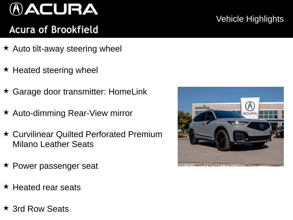 Certified 2025 Acura MDX A-Spec w/ Advance Package AWD/4WD image 20