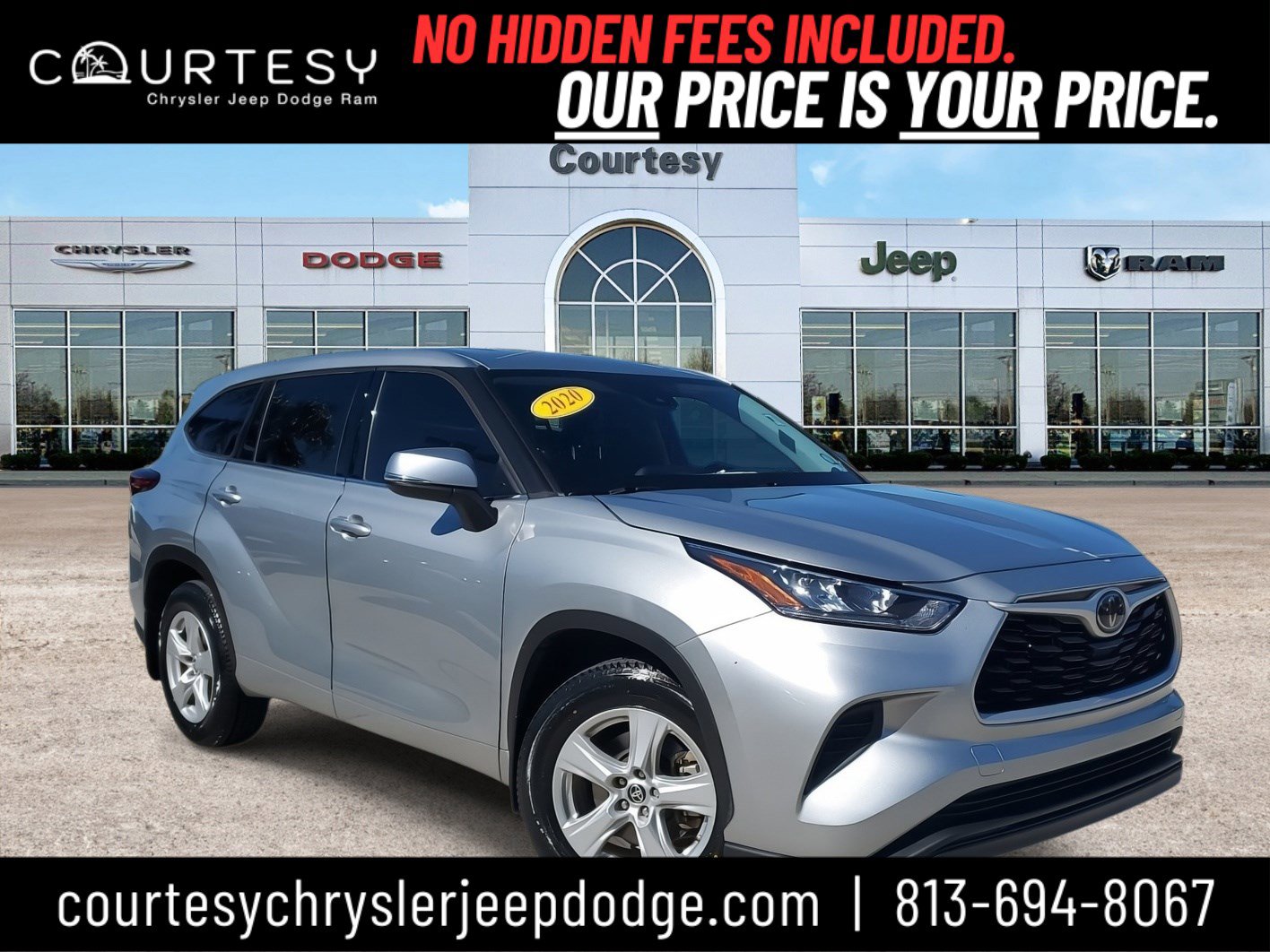 Used 2020 Toyota Highlander L