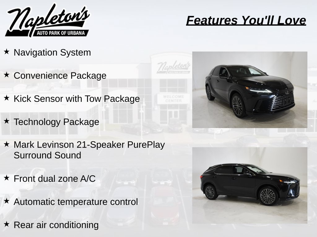Used 2026 Lexus RX 350 w/ Convenience Package AWD/4WD image 8