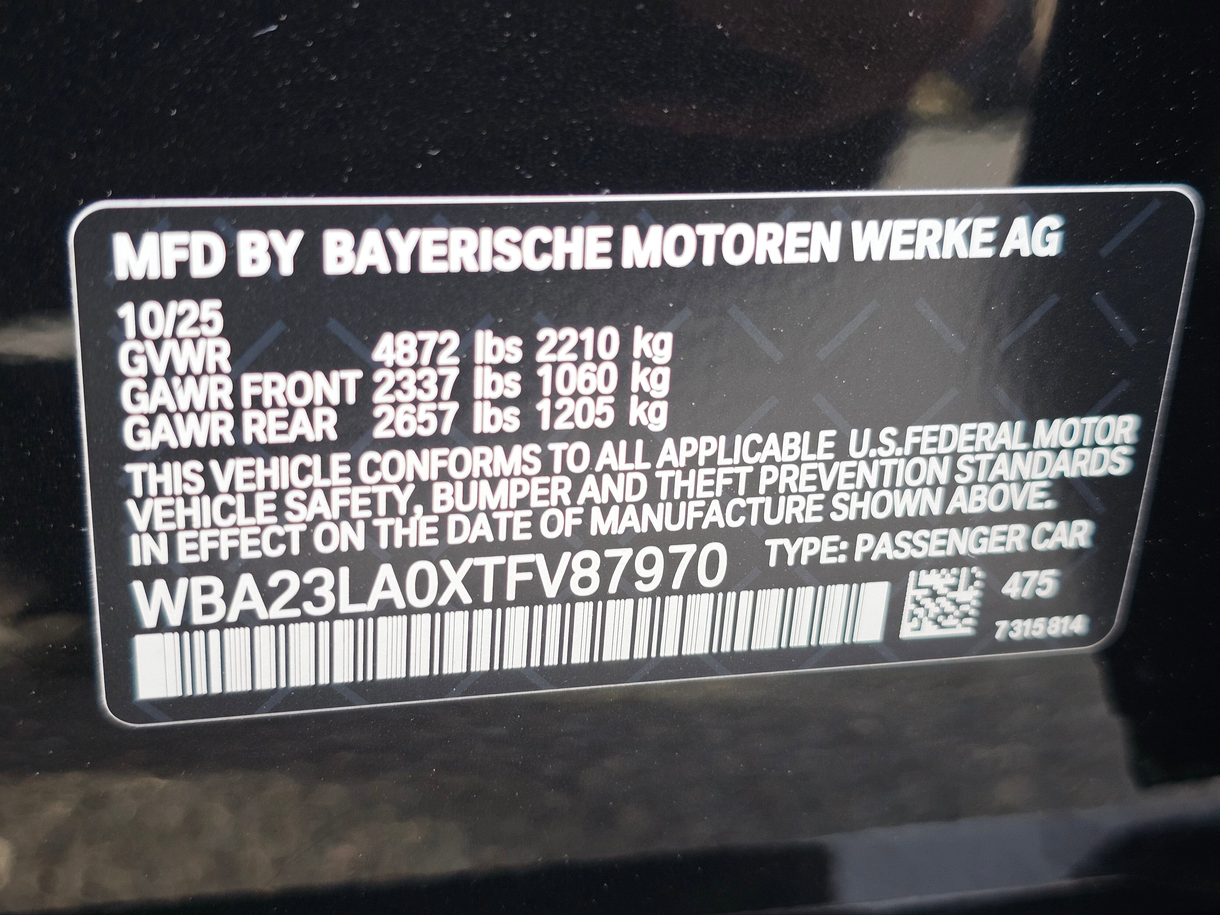 New 2026 BMW 330i xDrive Sedan w/ M Sport Package image 31