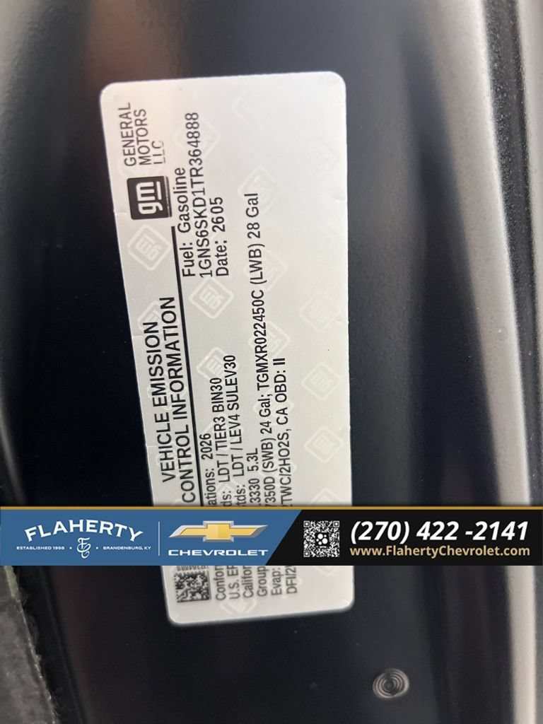 New 2026 Chevrolet Tahoe Premier w/ Sun And Tow Package AWD/4WD image 17