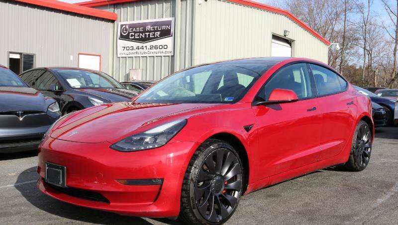 Used 2021 Tesla Model 3 Performance AWD/4WD image 4