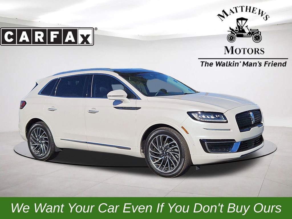 Used 2019 Lincoln Nautilus Reserve