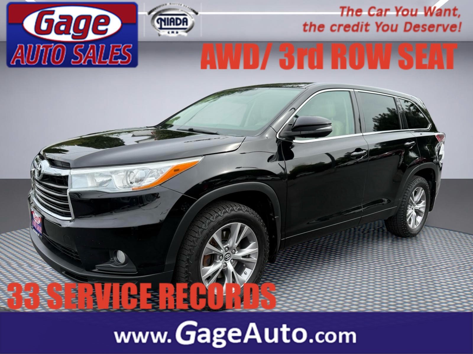 Used 2016 Toyota Highlander Plus AWD/4WD image 1