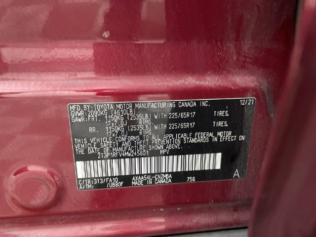 Used 2021 Toyota RAV4 XLE AWD/4WD image 46