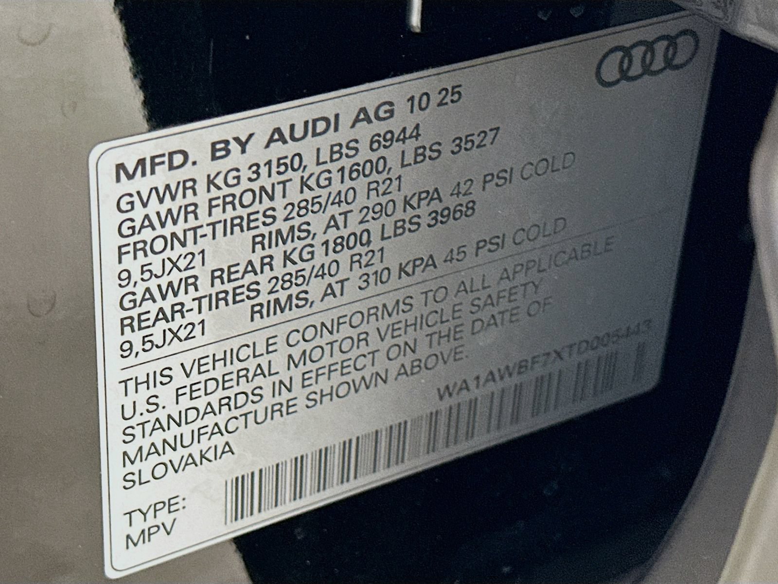 New 2026 Audi SQ7 Premium Plus AWD/4WD image 50