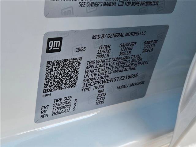 New 2026 Chevrolet Silverado 1500 RST w/ RST Select Package image 19