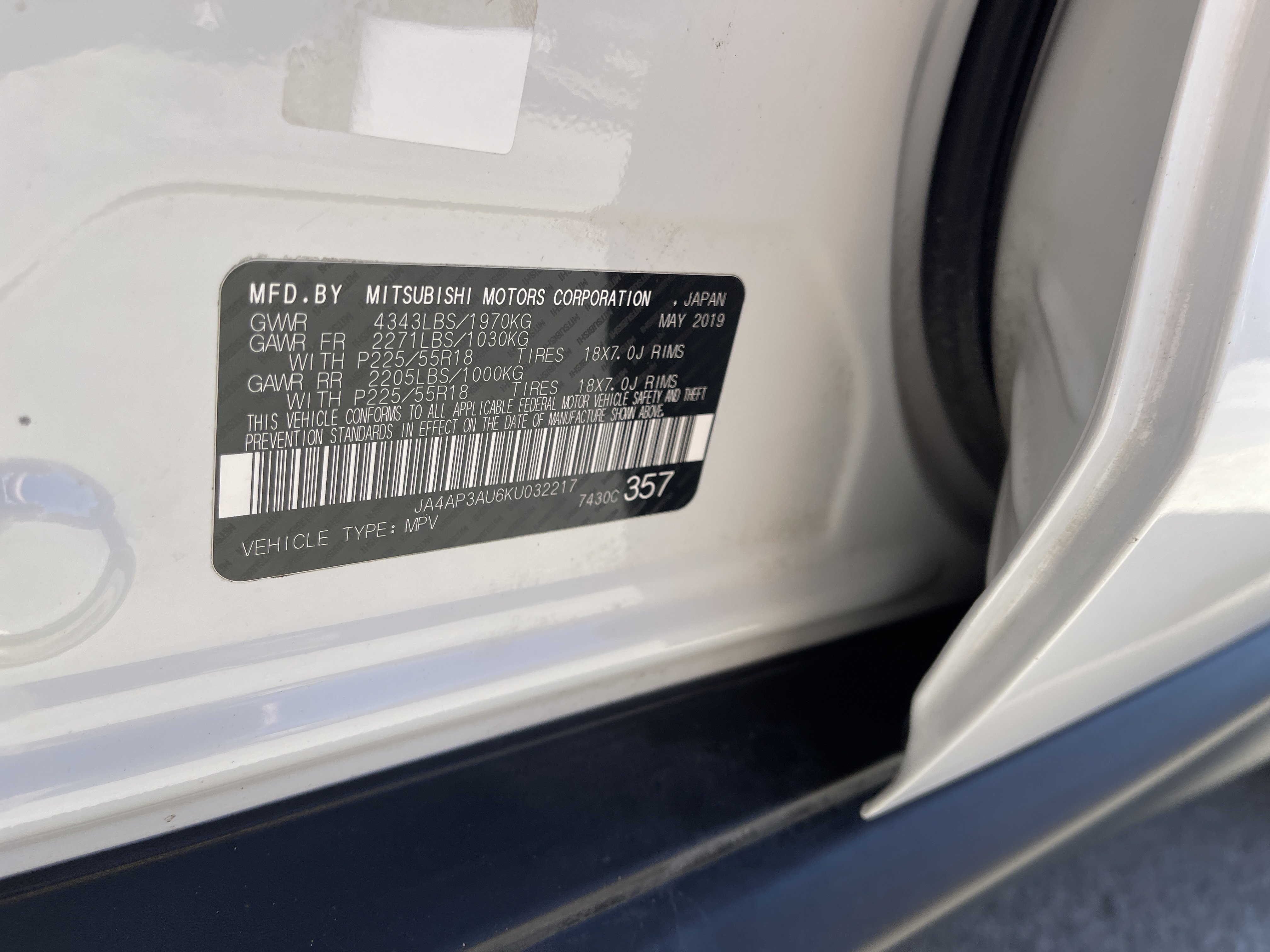 Used 2019 Mitsubishi Outlander Sport ES FWD image 38