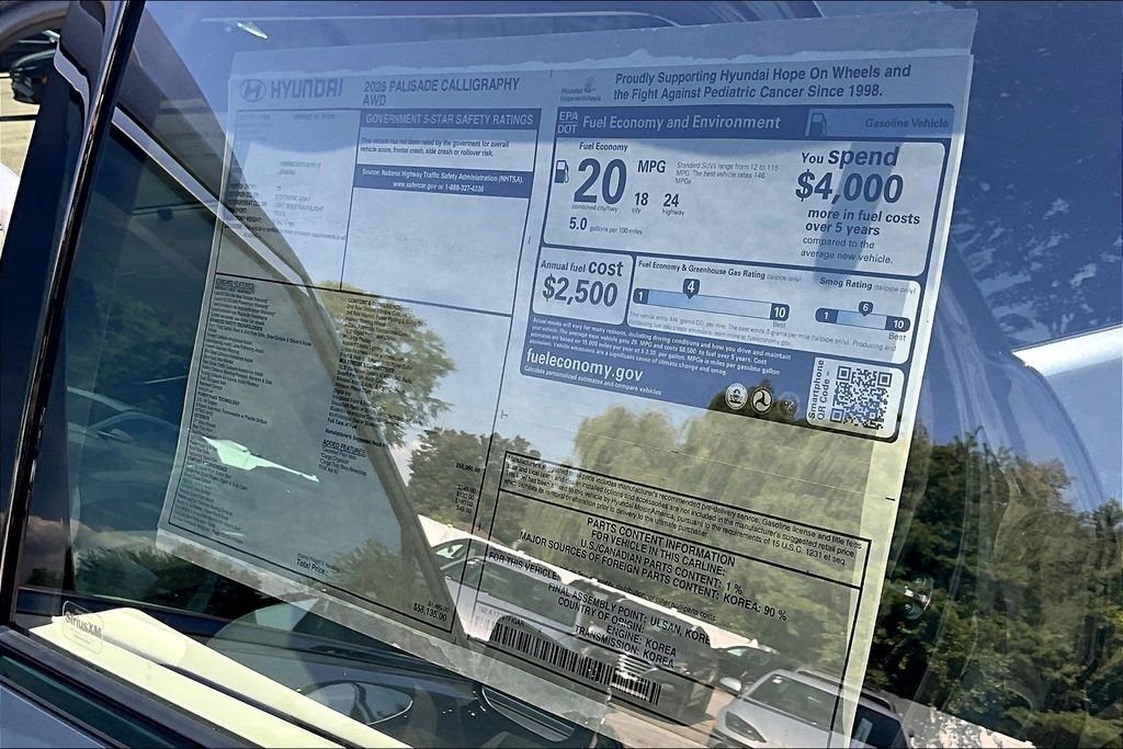 New 2026 Hyundai Palisade Calligraphy image 13