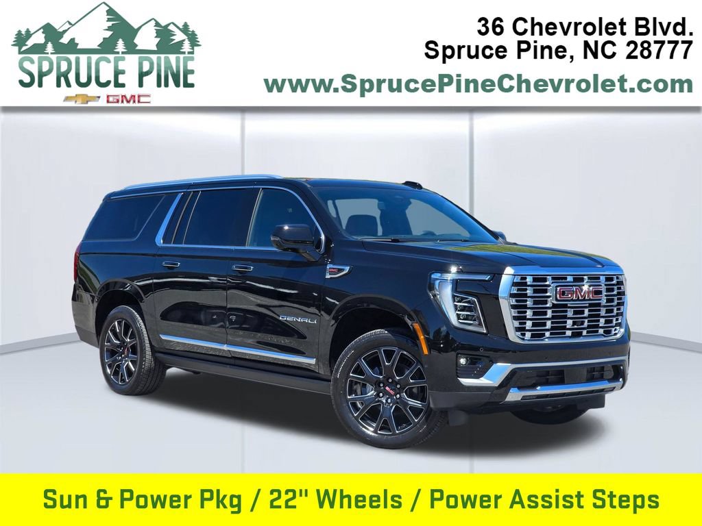 New 2026 GMC Yukon XL Denali w/ Sun & Power Step Package