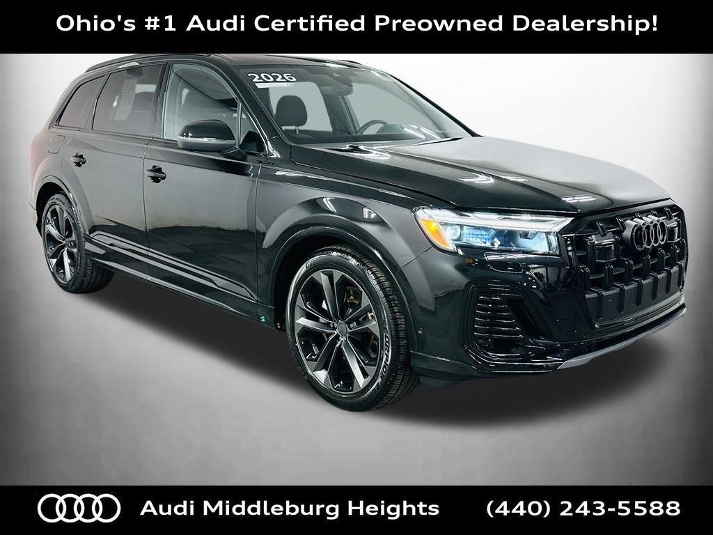 Certified 2026 Audi Q7 3.0T Premium Plus