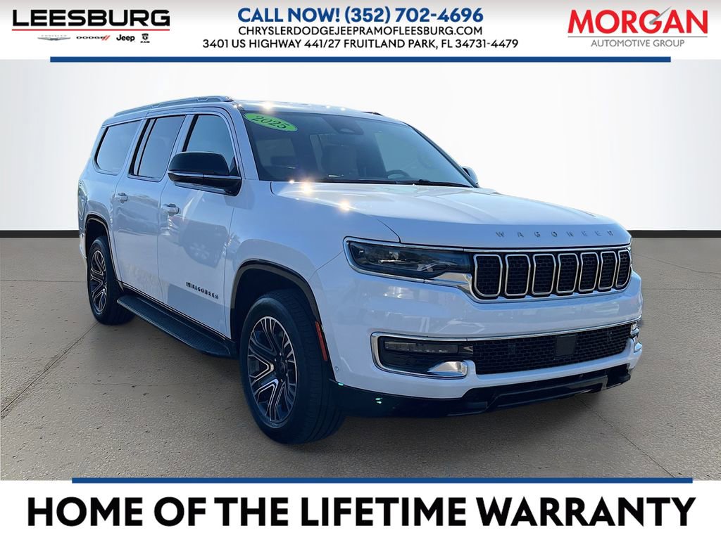 Certified 2025 Jeep Wagoneer L 4WD w/ HD Trailer Tow Package image 1