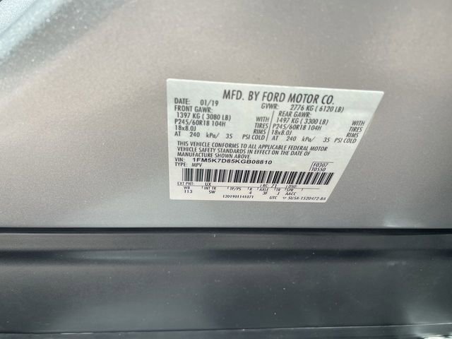 Used 2019 Ford Explorer XLT w/ Equipment Group 202A FWD image 34