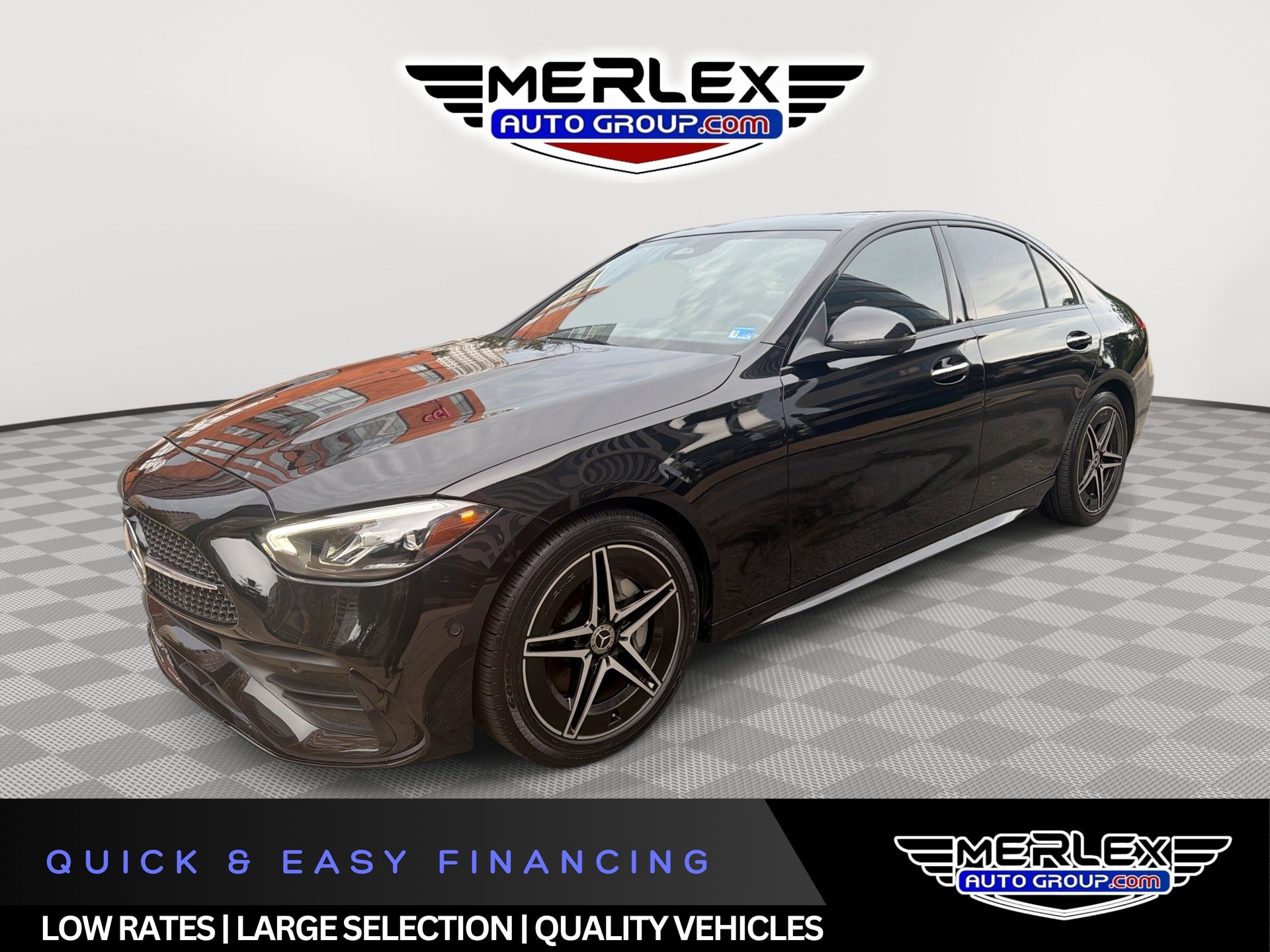 Used 2023 Mercedes-Benz C 300 4MATIC Sedan w/ AMG Line w/ Night Package image 1