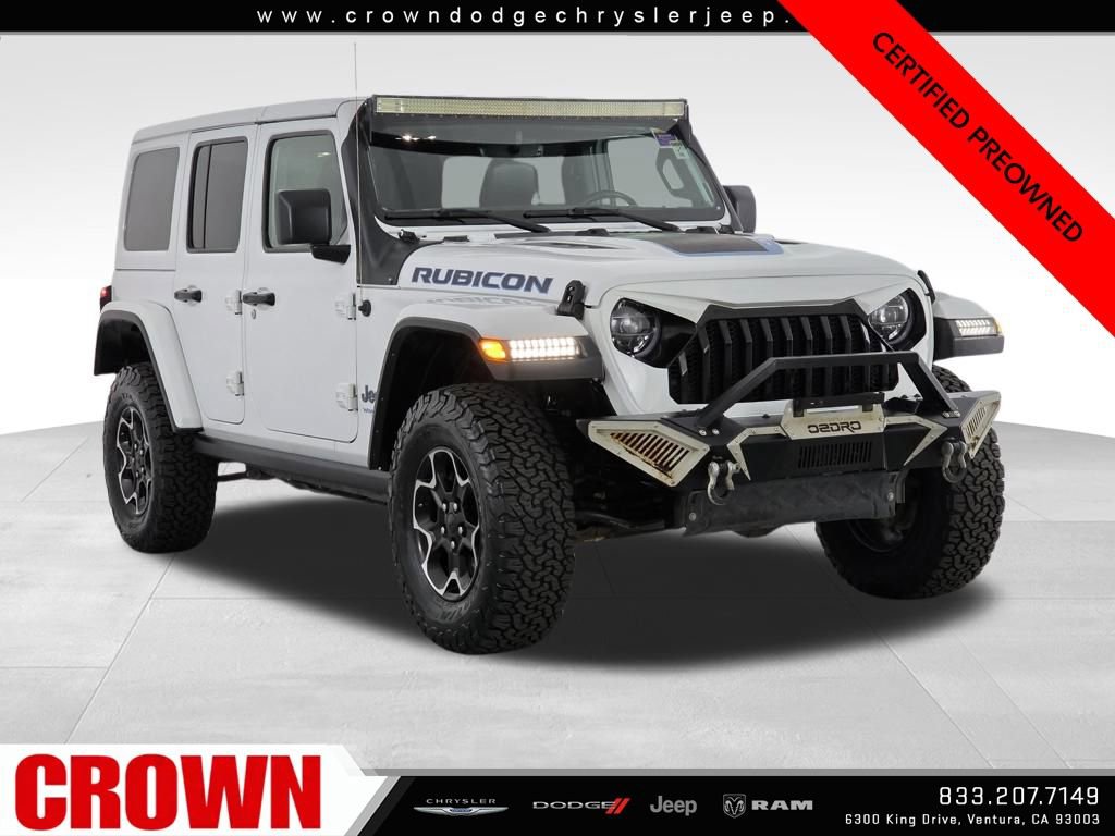 Used 2021 Jeep Wrangler Unlimited Rubicon 4xe w/ Cold Weather Group