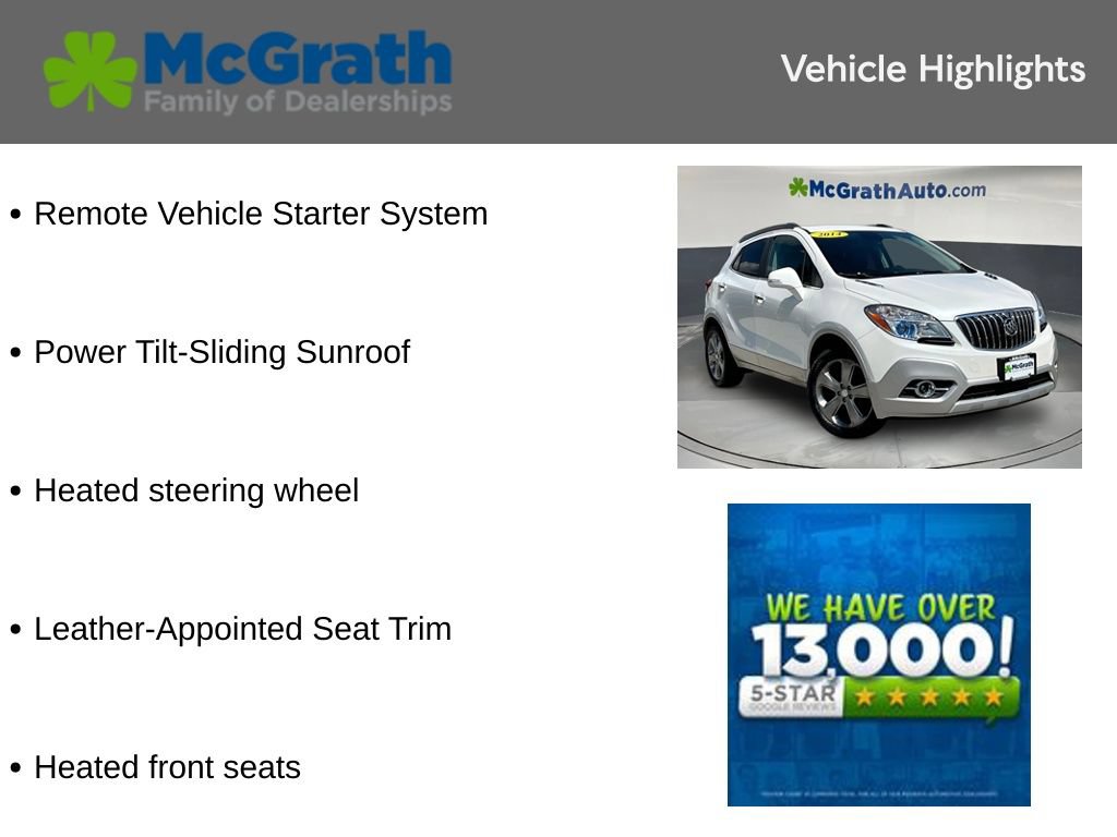 Used 2014 Buick Encore Leather FWD image 5