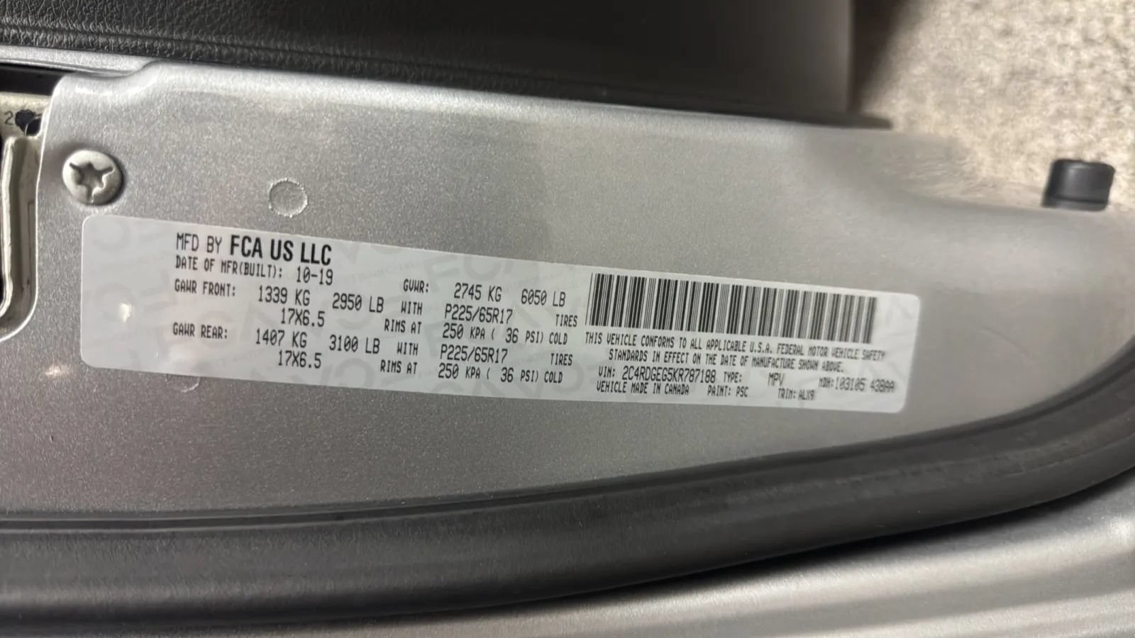 Used 2019 Dodge Grand Caravan GT FWD image 23