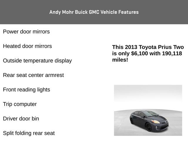 Used 2013 Toyota Prius Two image 8