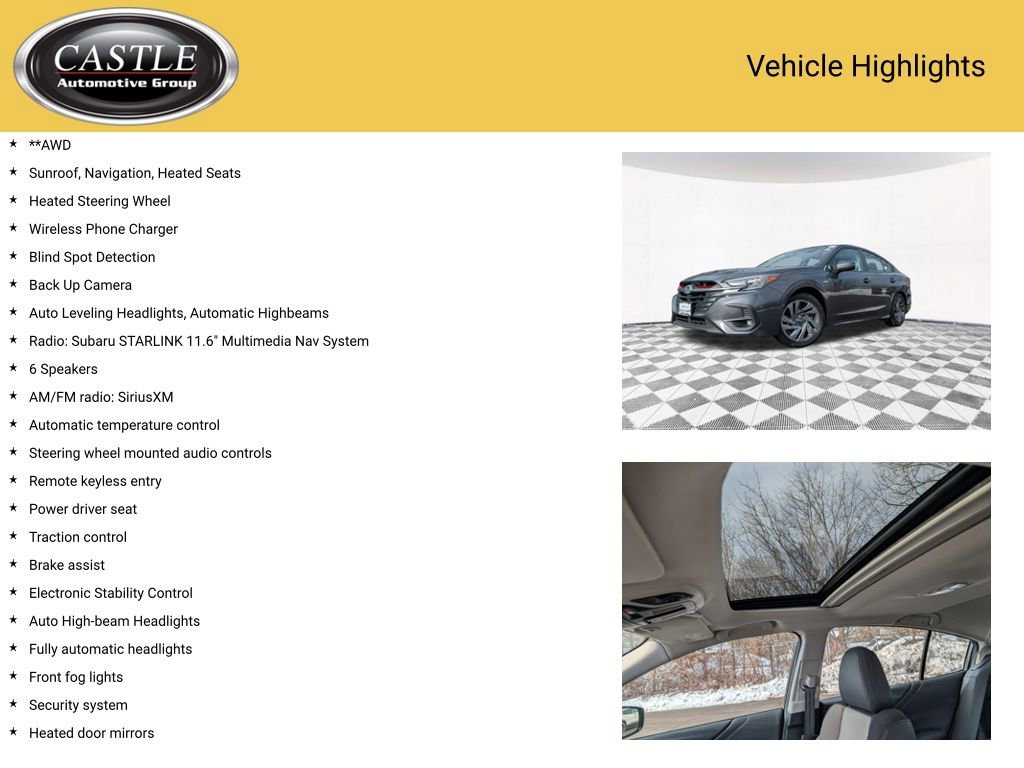 Used 2023 Subaru Legacy Sport image 4