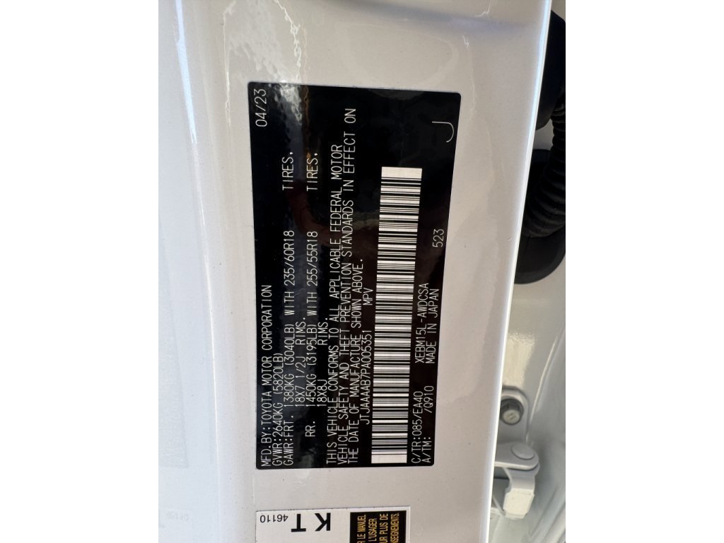 Used 2023 Lexus RZ 450e Premium w/ Technology Package image 43