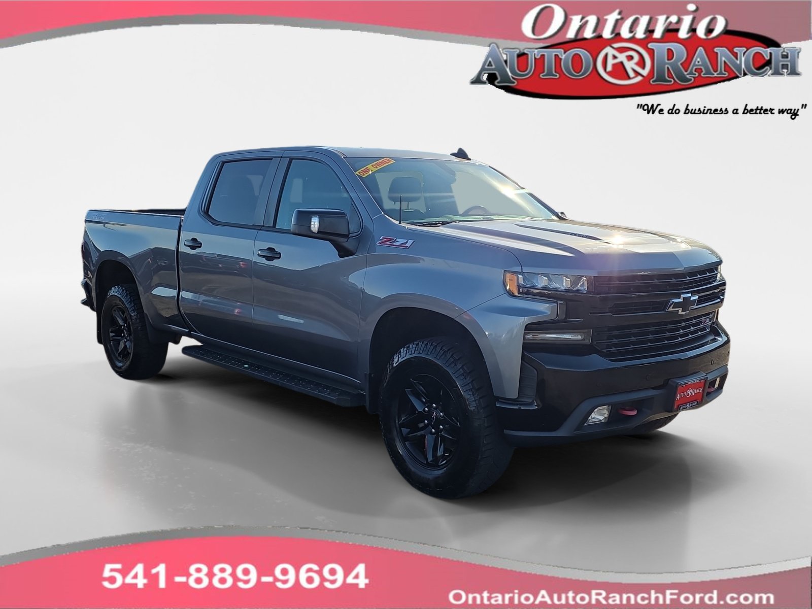 Used 2020 Chevrolet Silverado 1500 LT Trail Boss AWD/4WD image 1