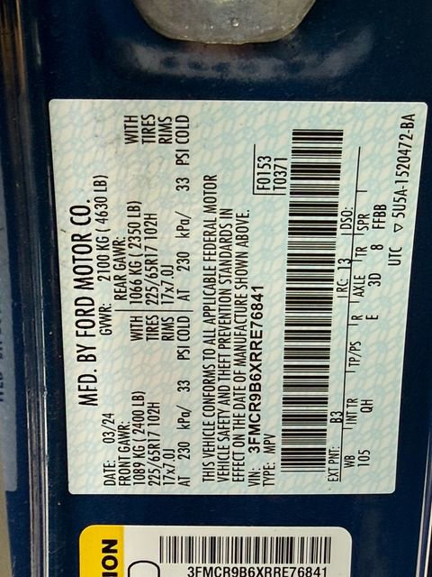 Used 2024 Ford Bronco Sport Big Bend w/ Convenience Package image 46