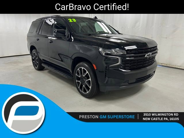 Certified 2023 Chevrolet Tahoe RST w/ Luxury Package AWD/4WD image 1