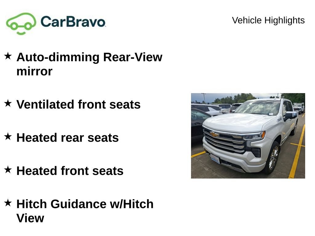 Certified 2023 Chevrolet Silverado 1500 High Country w/ High Country Premium Package AWD/4WD image 10