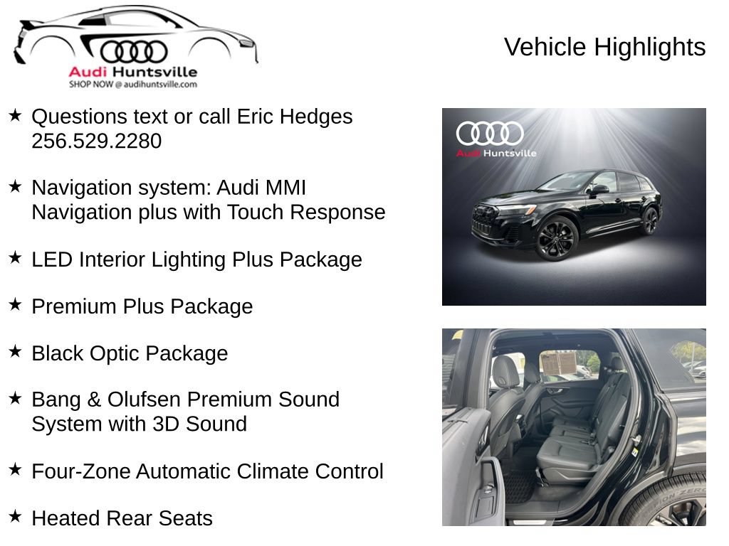 Used 2026 Audi Q7 3.0T Premium Plus w/ Premium Plus Package AWD/4WD image 6